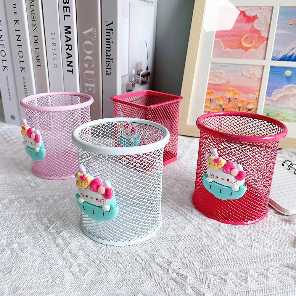 Sanrio Cute Hello Kitty Mickey Fashion Pen Holder - Image 4