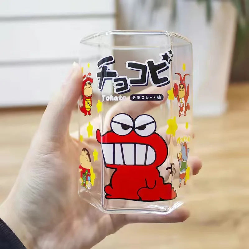 Cartoon Crayon Shin-Chan Crocodile Glass - Image 10
