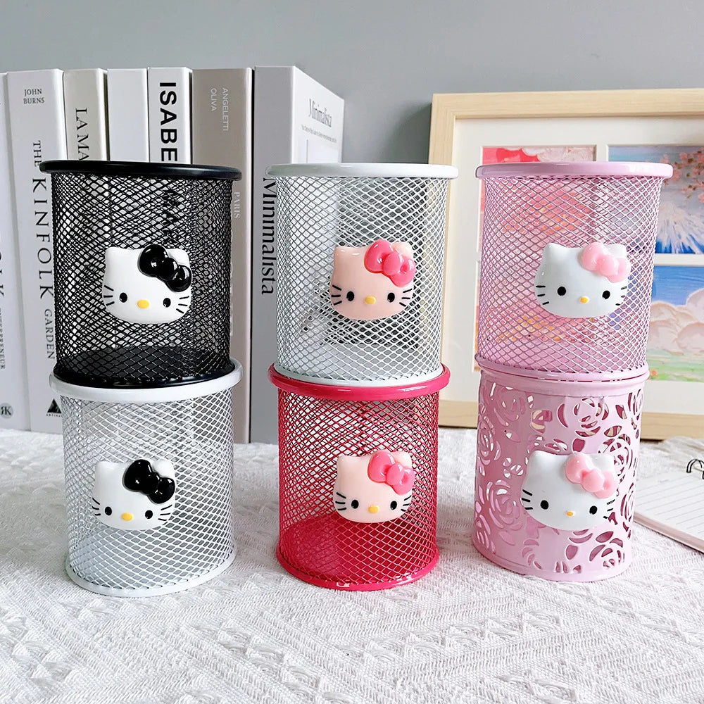 Sanrio Cute Hello Kitty Mickey Fashion Pen Holder - Image 3
