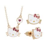 Sweet Sanrio Hello Kitty Jewelry Set