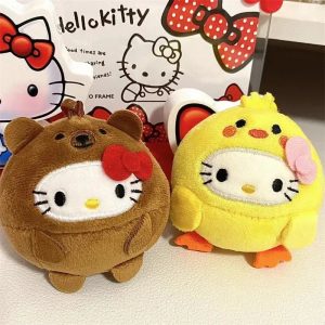 Malta Peixe Cartoon Sanrio Plush Keychain