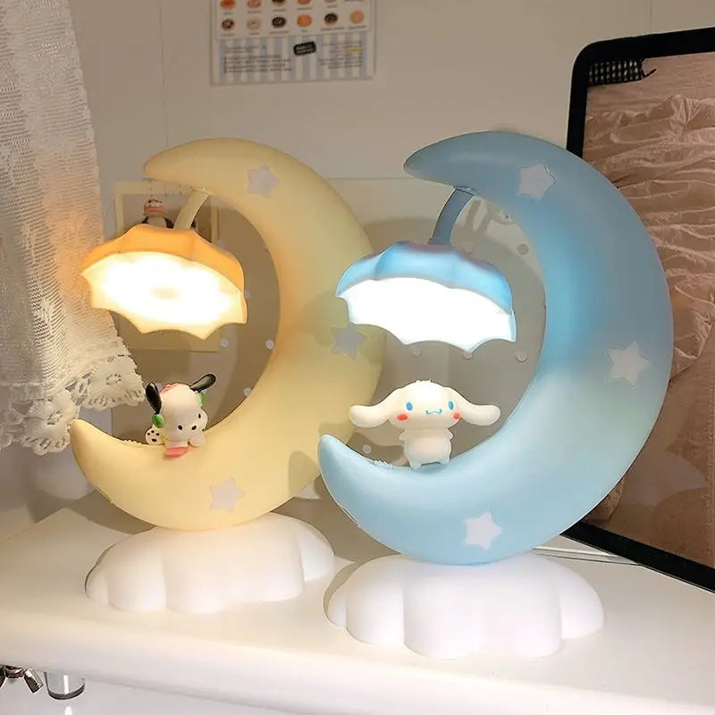 Cute Moon Hello Kitty Night Light - Image 6