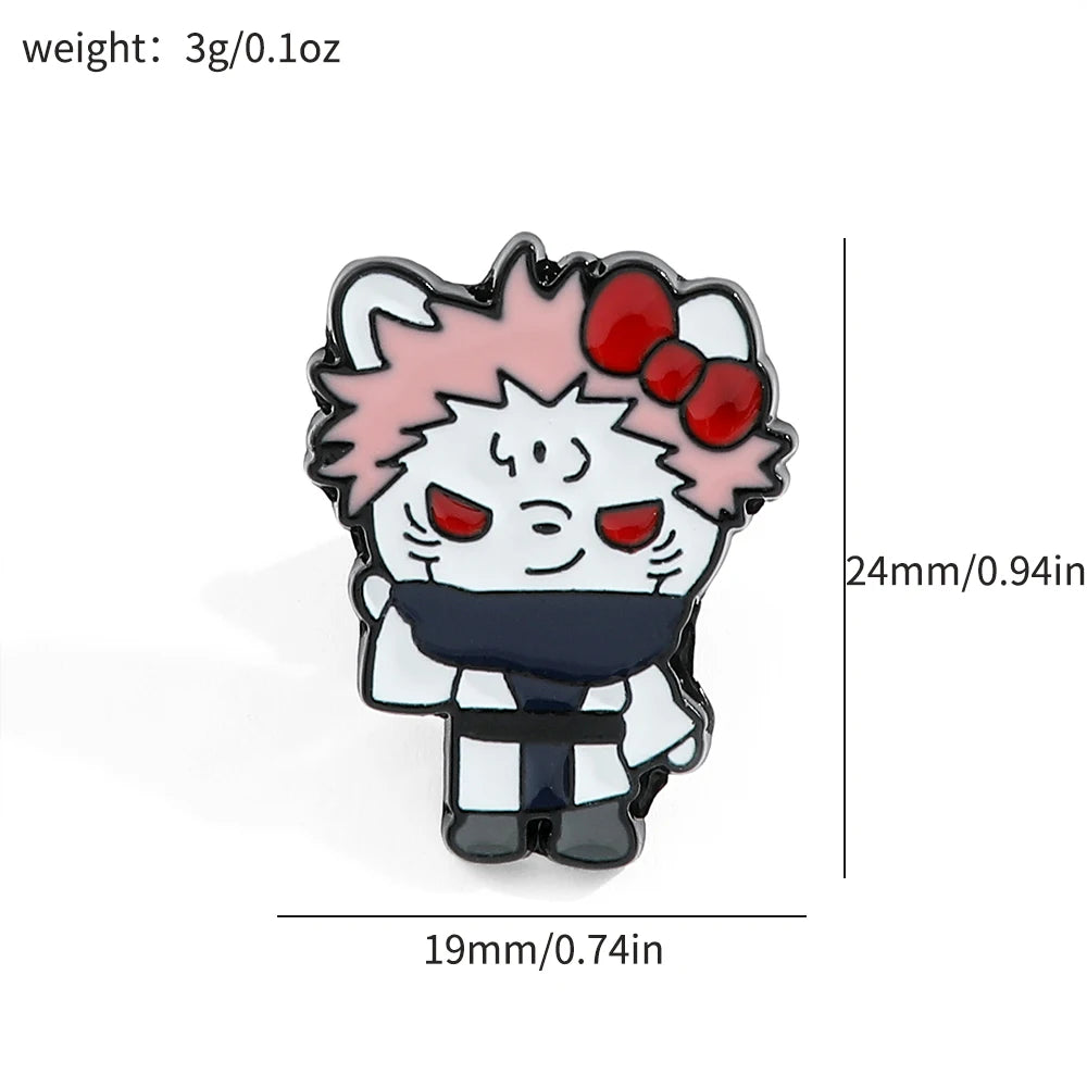 Sanrio x Jujutsu Kaisen Enamel Pins - Image 2