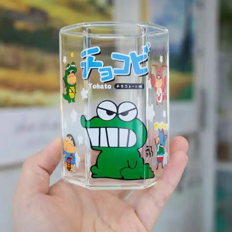 Cartoon Crayon Shin-Chan Crocodile Glass - Image 14