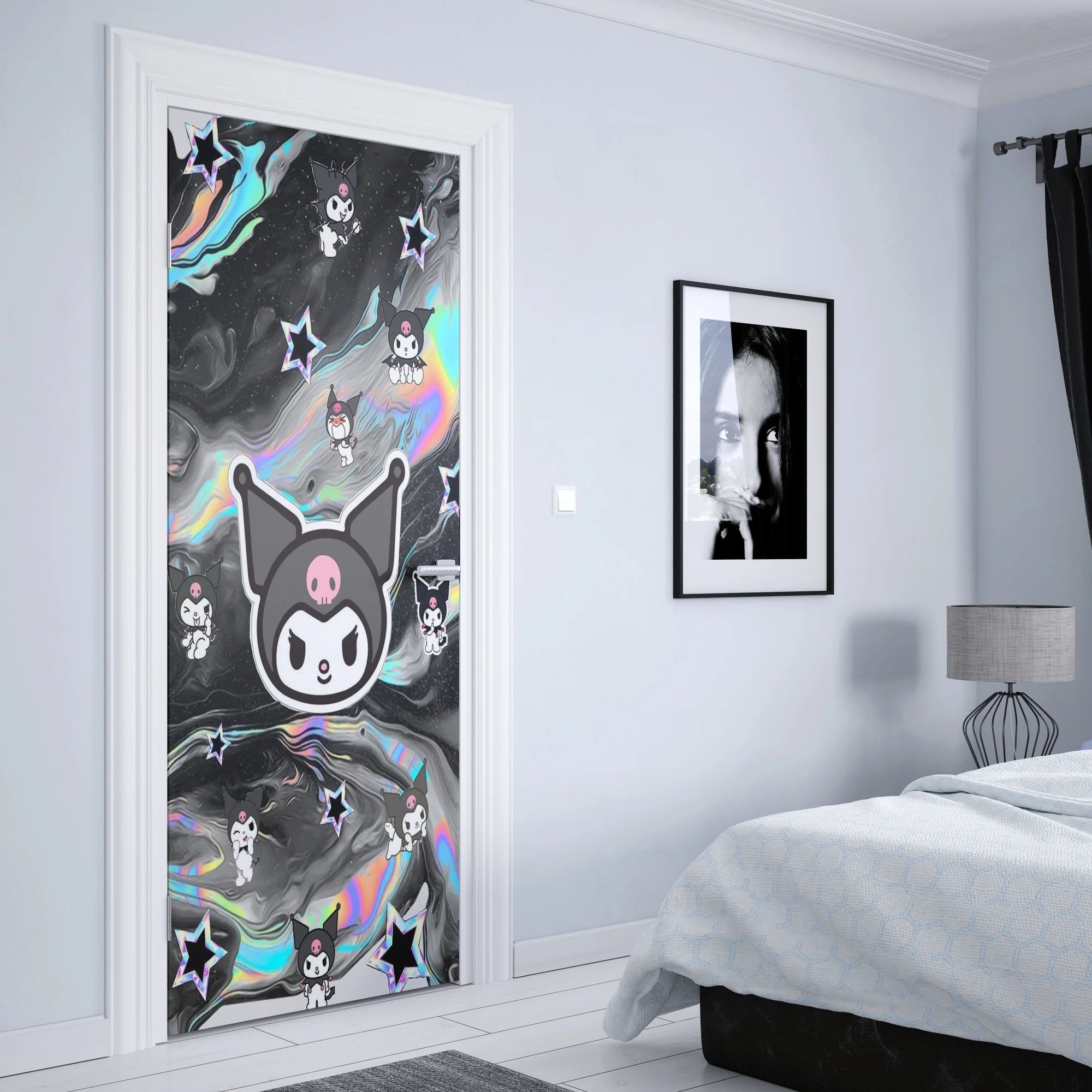 Kawaii Sanrio Anime Wall Sticker - Image 24