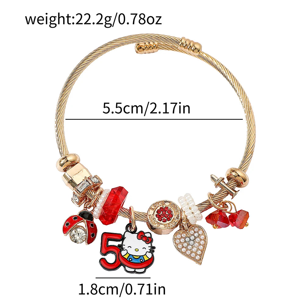 Anime Sanrio Hello Kitty Bracelet - Image 2