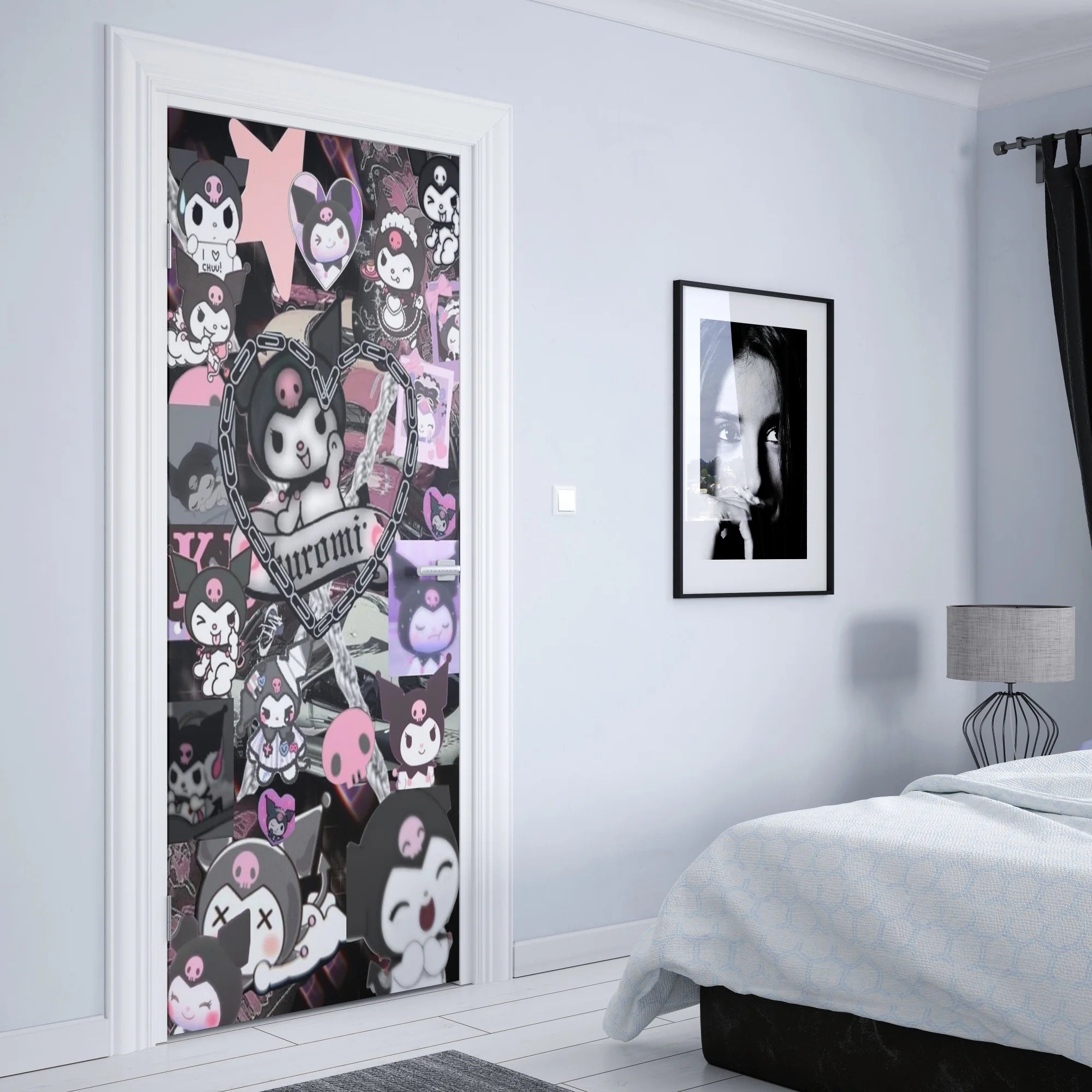 Kawaii Sanrio Anime Wall Sticker - Image 16