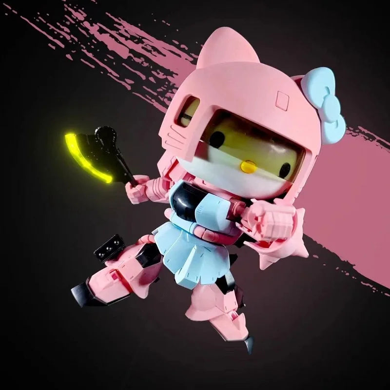 SDCS Hello Kitty Zaku MS-06SD Model - Image 5