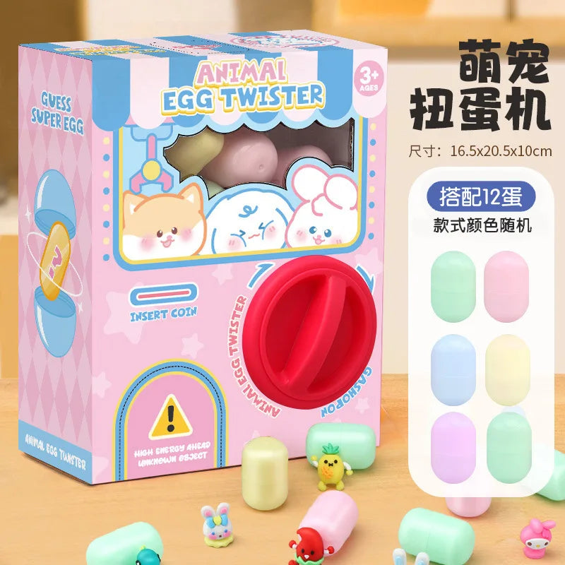 6/12/16pcs Children's DIY Egg Twisting Machine Blind Box Toy - Image 12