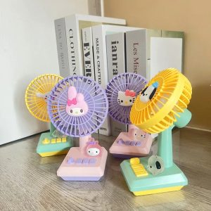 Sanrio Hello Kitty & Kuromi Desktop Small Fan