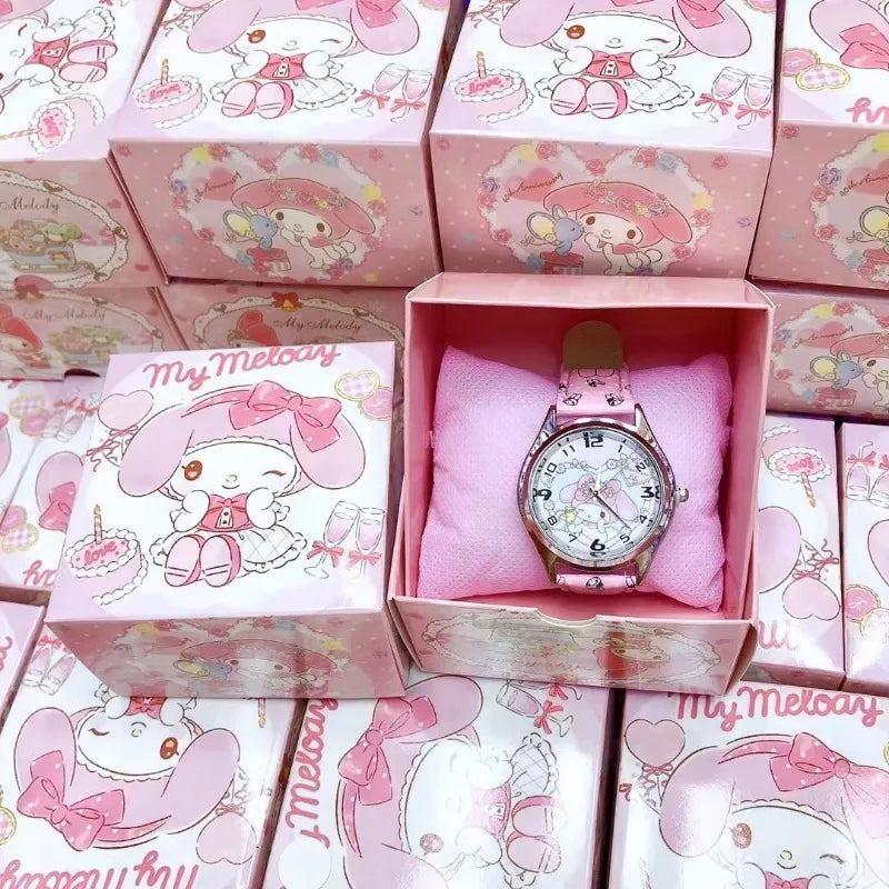 Kawaii Sanrio PU Leather Digital Watch - Image 3