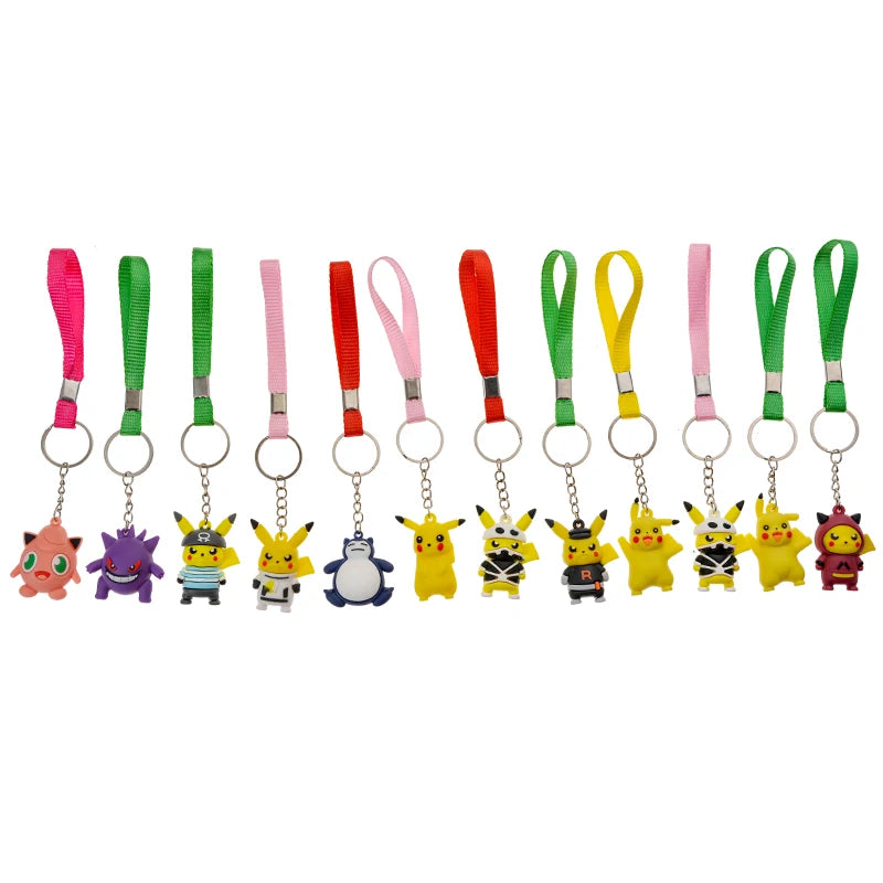New Hot Sell 24Pcs Pokémon Classic Anime Characters Blind Box Keychains - Image 6