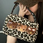 Sanrio Hello Kitty Leopard Cosmetic Bag
