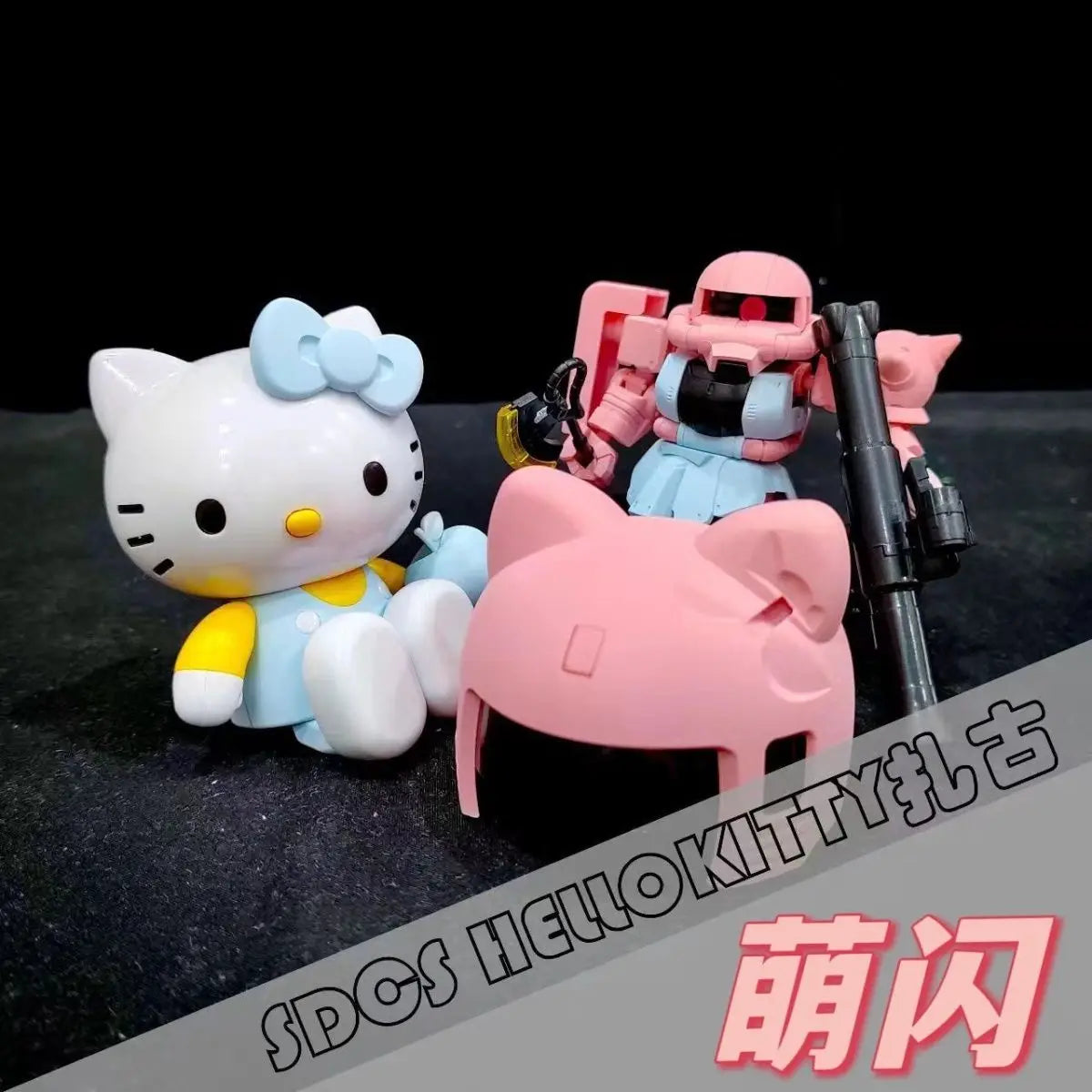 SDCS Hello Kitty Zaku MS-06SD Model - Image 7