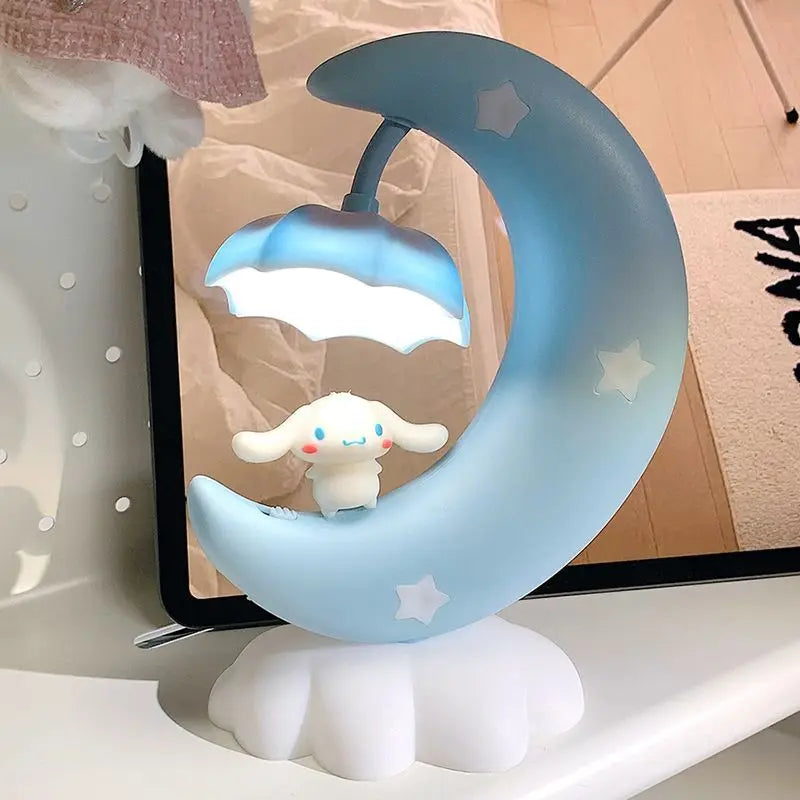 Cute Moon Hello Kitty Night Light - Image 4