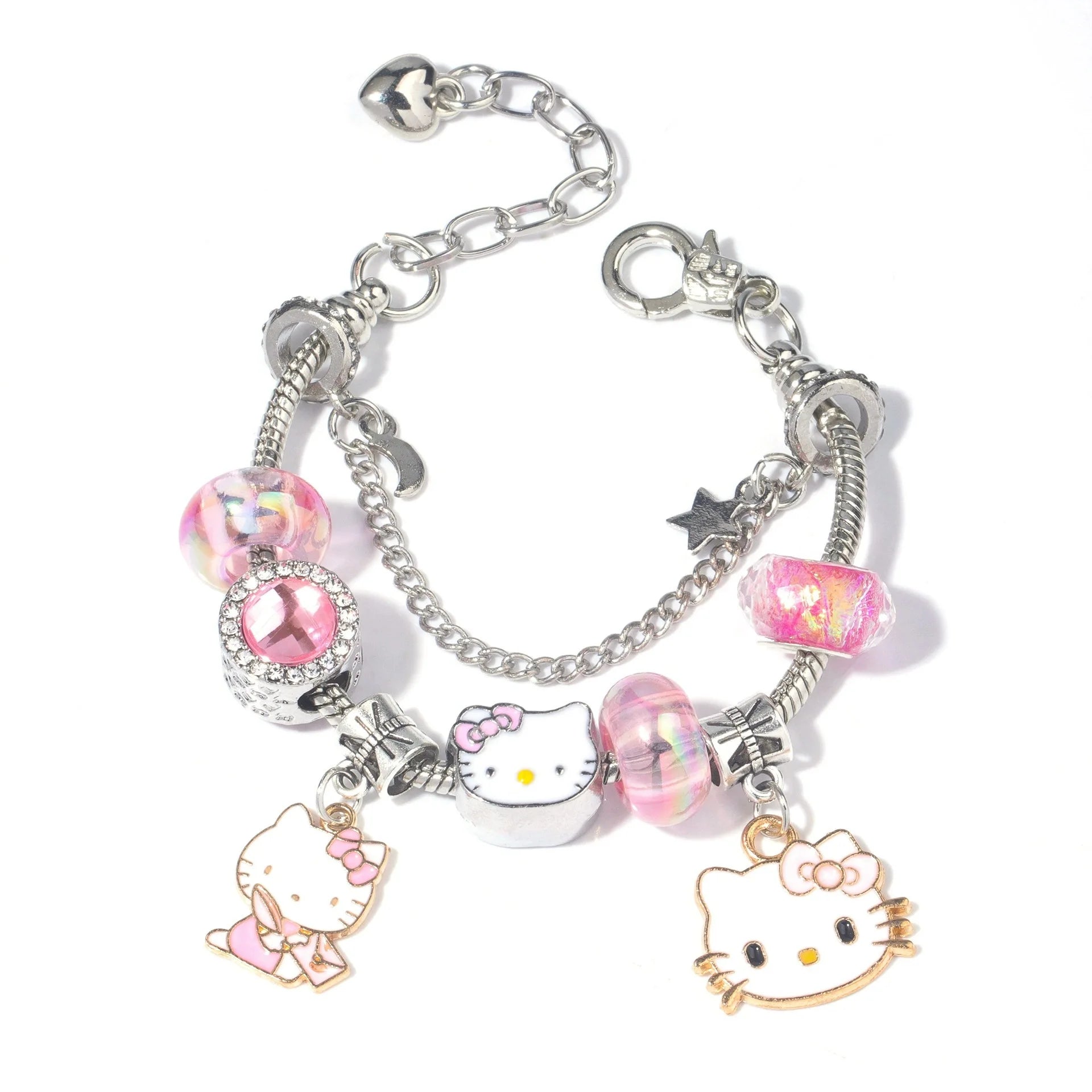 Kuromi & My Melody Handmade Bracelet - Image 7