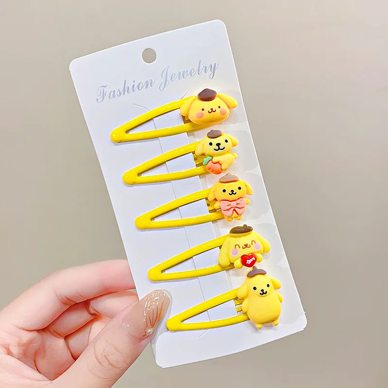 2025 New Sanrio Kuromi & My Melody Hair Clip Set - Image 7