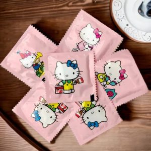 100pcs Sanrio Hello Kitty Kawaii Disposable Gloves