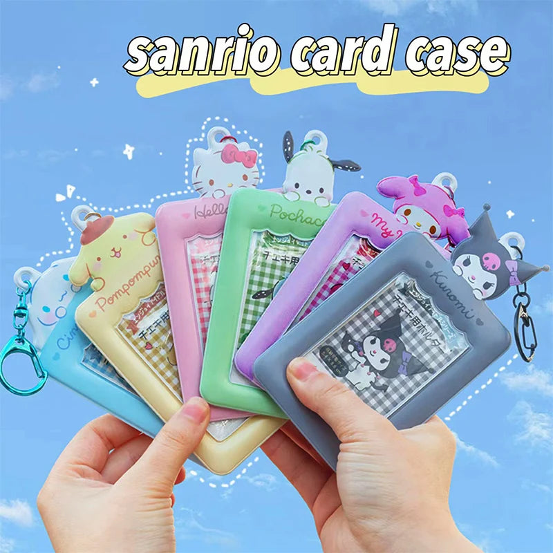 Kawaii Sanrio Card Holder Keychain - Image 2