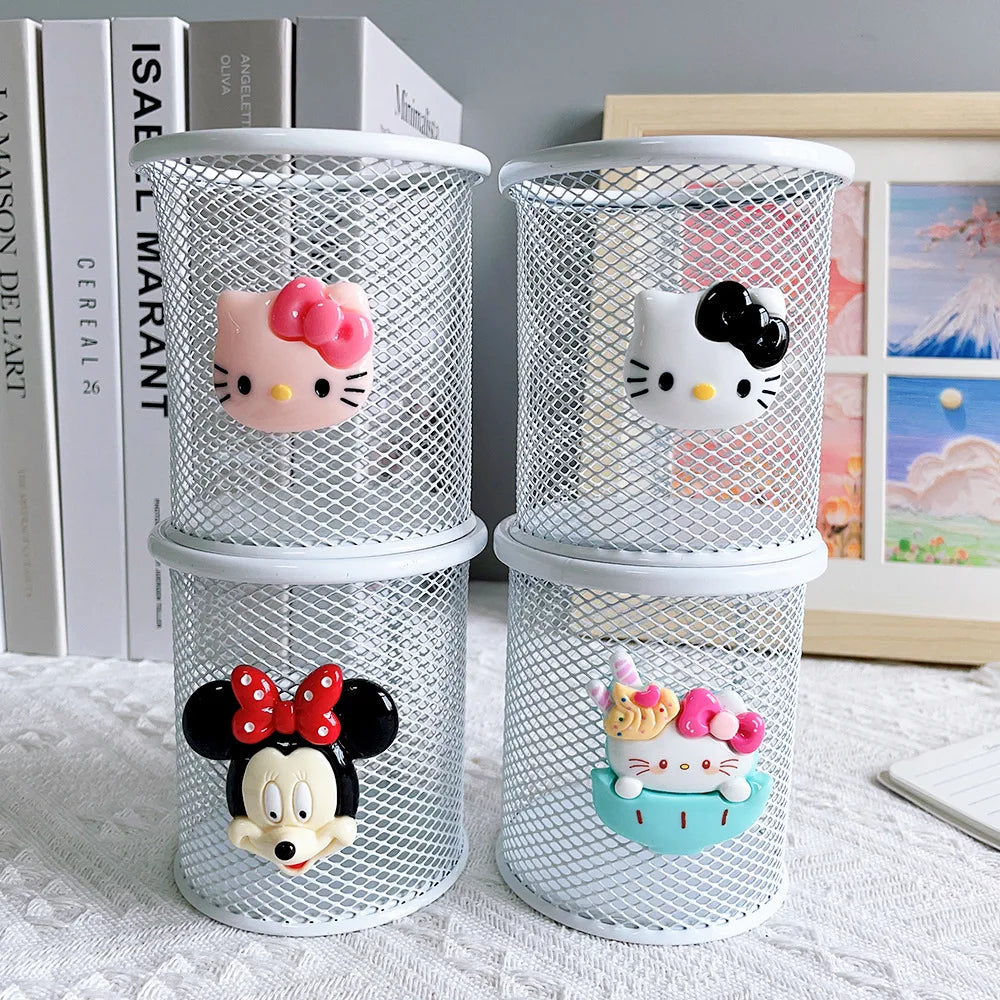 Sanrio Cute Hello Kitty Mickey Fashion Pen Holder - Image 2
